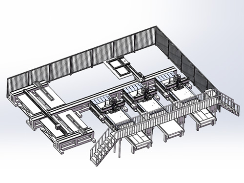 板式家具柜M12柜體二拖三（雙貼標新）-柜體開料